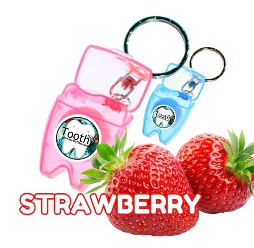 ToothyFloss 5 PACK keychain Dental Floss + Free Shipping
