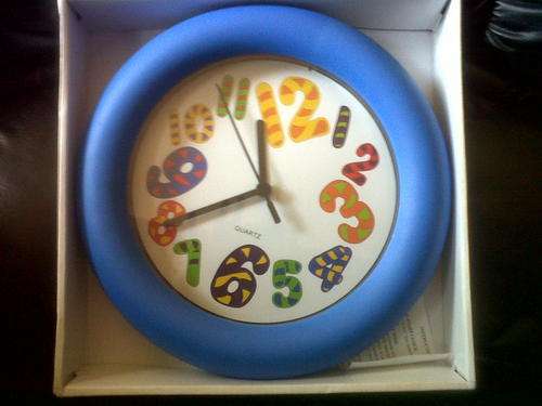 Very nice kids room clock
