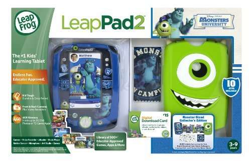 LeapPad2  DISNEY  MONSTERS UNIVERSITY bundle