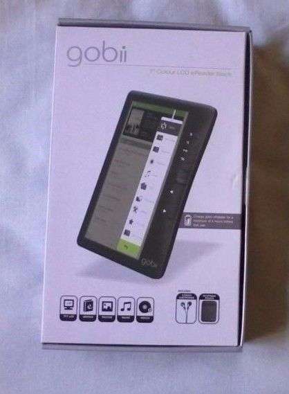 Gobii 7" Colour LCD eREADER black