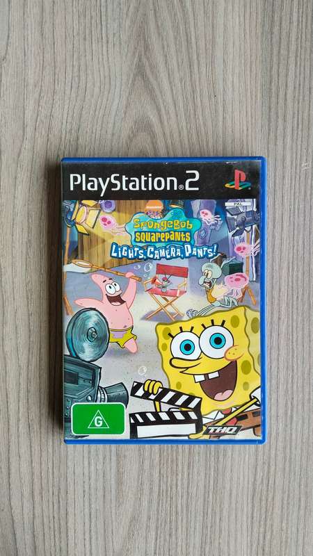 SpongeBob Squarepants - Lights, Cameras, Pants! PS2