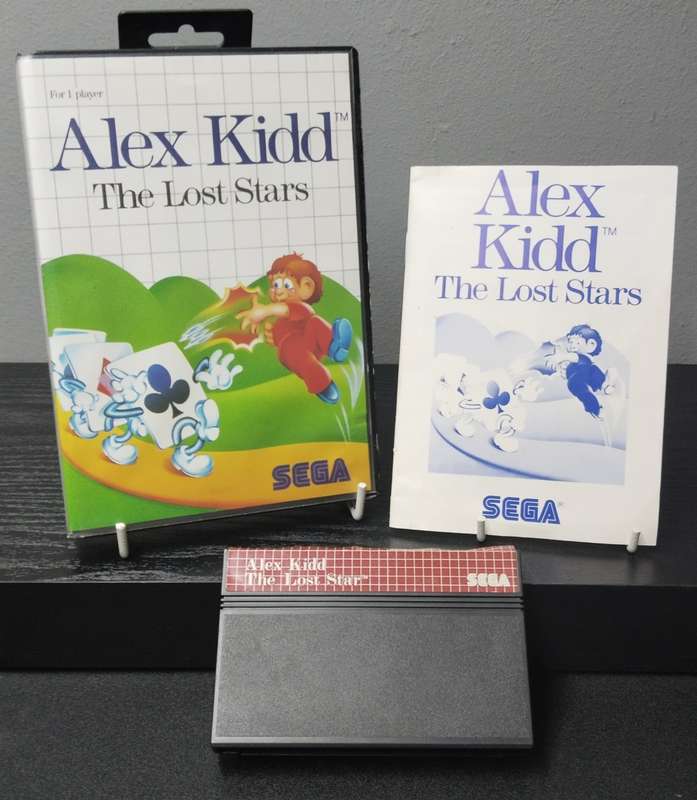 Alex Kidd The Lost Stars - Sega Master System