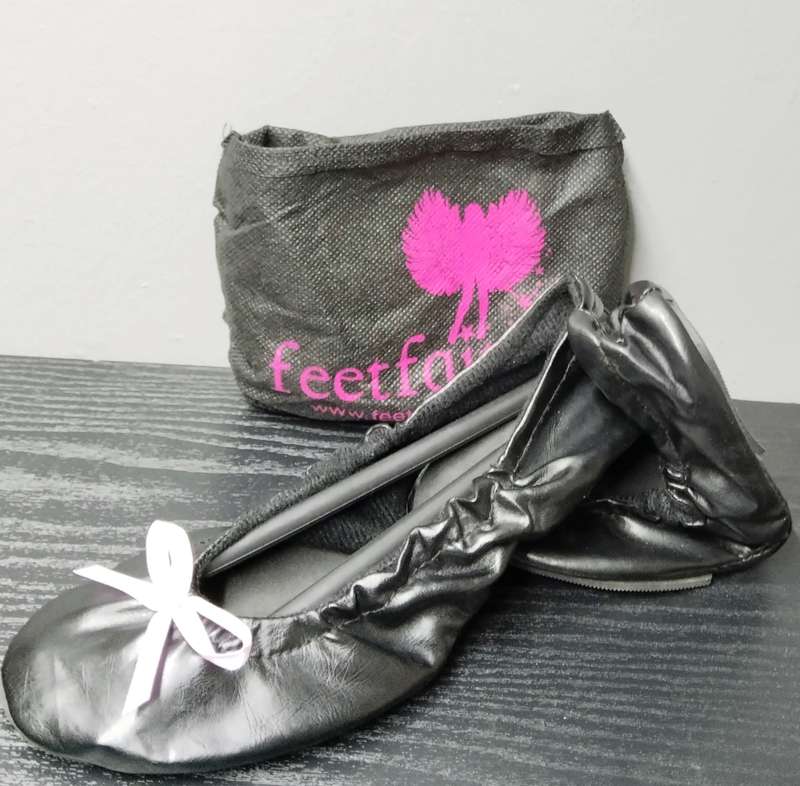 FeetFaries Fold-up Shoes and Carrier Bag  Size S/M
