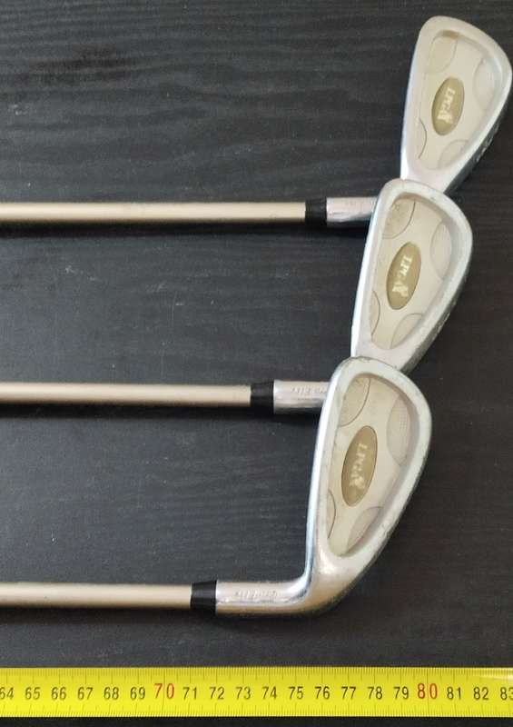 LPGA Golf Clubs - Driver, Putter + 3 Irons - See Photos - Good condition