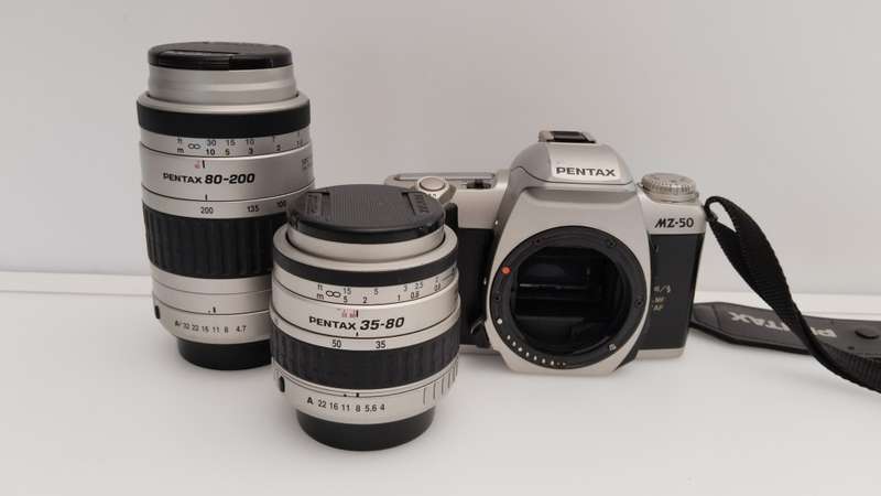 PENTAX MZ-50 With 35-80mm and 80-200mm Lenses