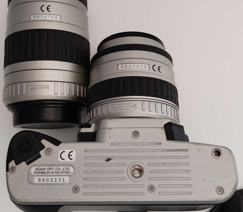 PENTAX MZ-50 With 35-80mm and 80-200mm Lenses