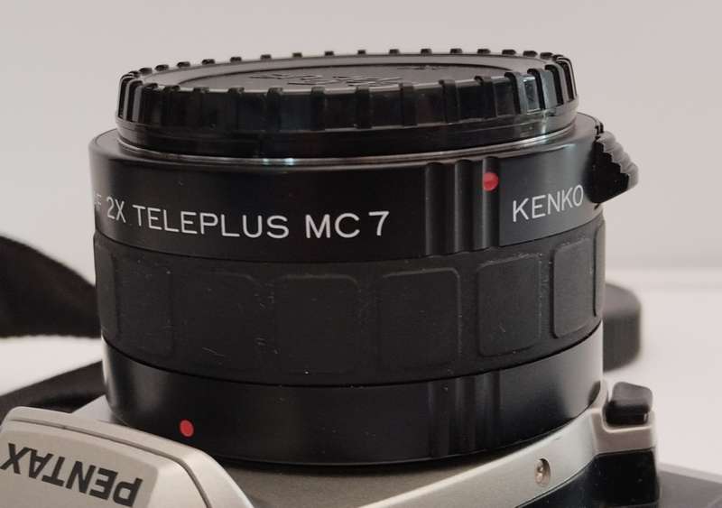 Kenko Pz-AF 2X Teleplus MC7 (Pentax K mount) Teleconverter for Pentax cameras