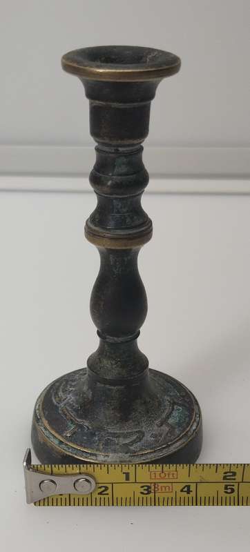 Pal-Bell Jewish Shabbat Brass Candlesticks Made in Israel