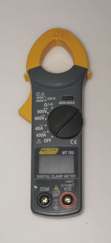 MAJOR-TECH MT702 Digital Clamp Meter