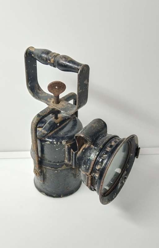Vintage Railway Carbide Lamp
