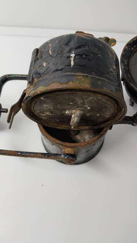 Vintage Railway Carbide Lamp