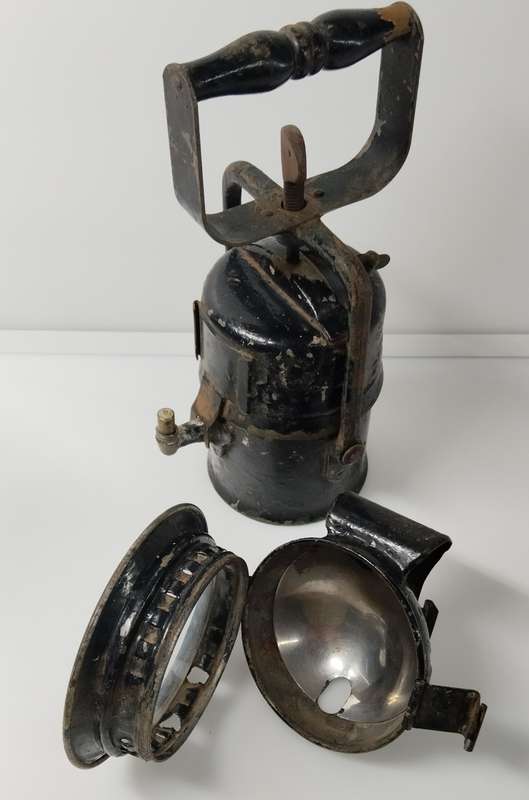 Vintage Railway Carbide Lamp
