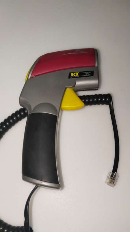 SCX Digital System Electronic Hand Throttle Yellow