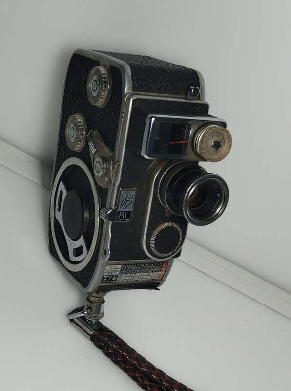 Paillard-Bolex B8L 8mm cine camera