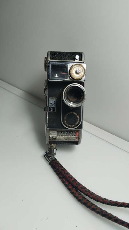 Paillard-Bolex B8L 8mm cine camera
