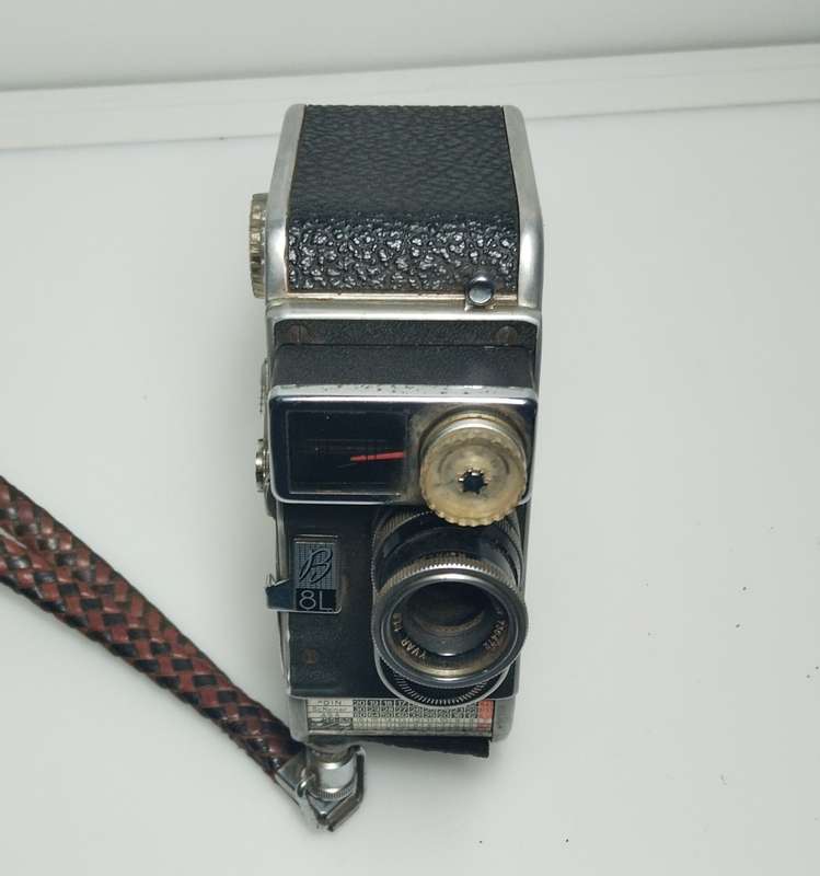 Paillard-Bolex B8L 8mm cine camera