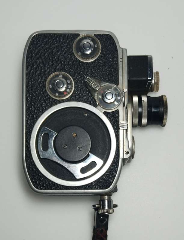 Paillard-Bolex B8L 8mm cine camera