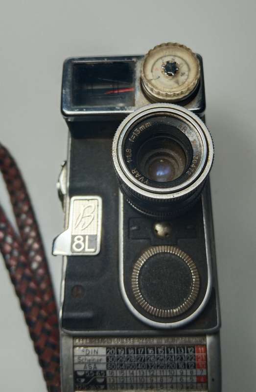 Paillard-Bolex B8L 8mm cine camera
