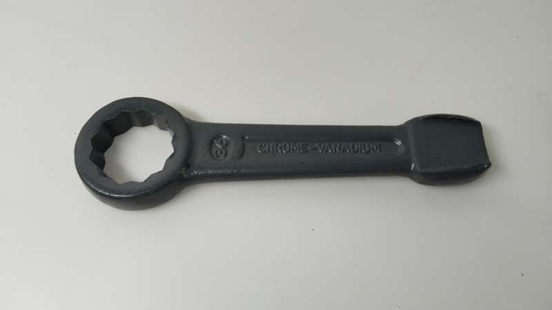 36mm Slogging Ring Spanner - Heavy Duty Chrome-Vanadium Steel