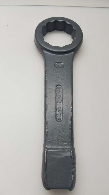 GEDORE 46mm No. 306 Slogging Ring Spanner - Heavy Duty Chrome-Vanadium Steel