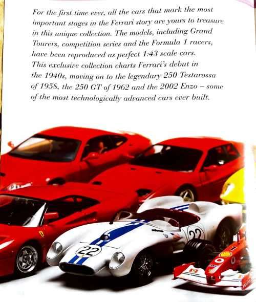 Farrari Collection Cars. Car number 17 in collection