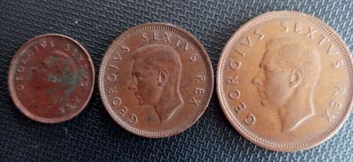 1950 SA Penny set