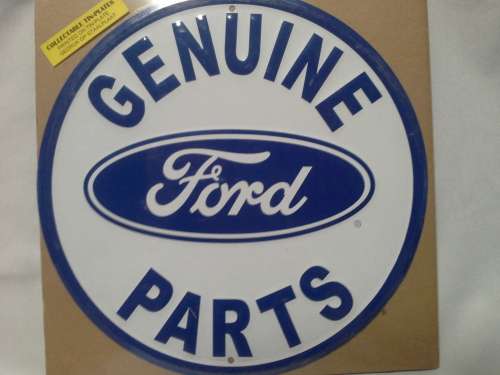 FORD - GENUINE PARTS  - METAL SIGN