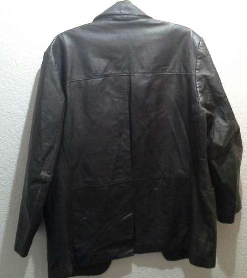 BLACK  - MEN'S  LEATHER JACKET