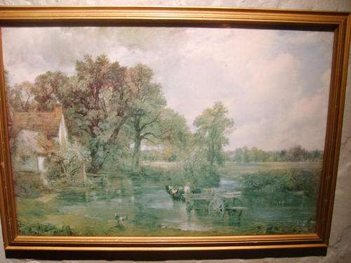 John Constable  -  The Haywain