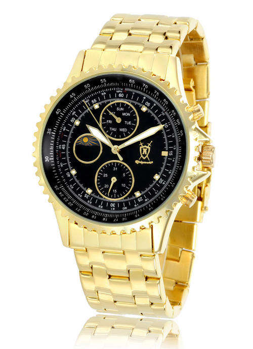 Konigswerk Argos Watch Black Diamond 44mm ***Shipping R45-00****