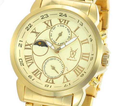 Konigswerk Clock Gryphos Gold Day & Night