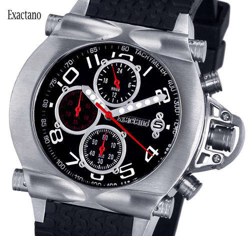 Exactano Exactini XXL 44mm Stainless Steel Sport Chronograph Mega Design