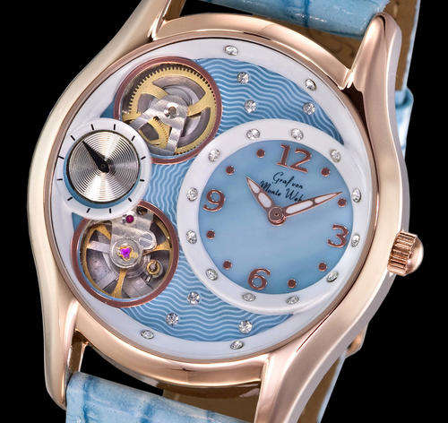 Monte Wehro Townsville Lady Blue Rose 2 Watch movements Quartz & Automatic