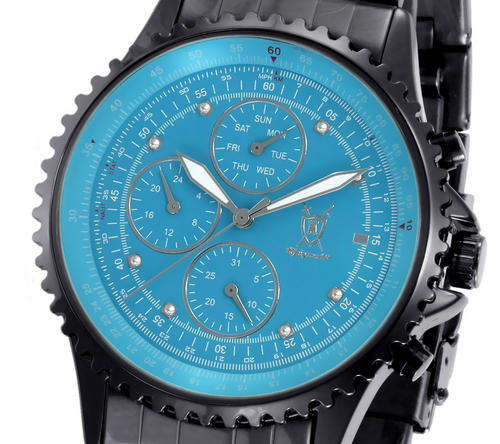Konigswerk Skiron Gun XXL Light Blue  with 8 diamonds