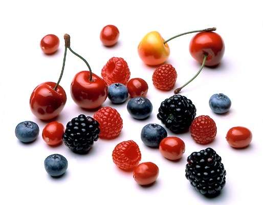 Berries & Cherries 12 Edible Fruit's
