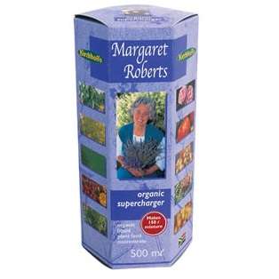 Margaret Roberts Organic Super Charger - Fertiliser - 500ML - Makes 150 Litres - SFAGR