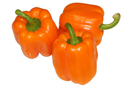 Orange Sun Sweet Bell Pepper - Heirloom Vegetable - 5 Seeds