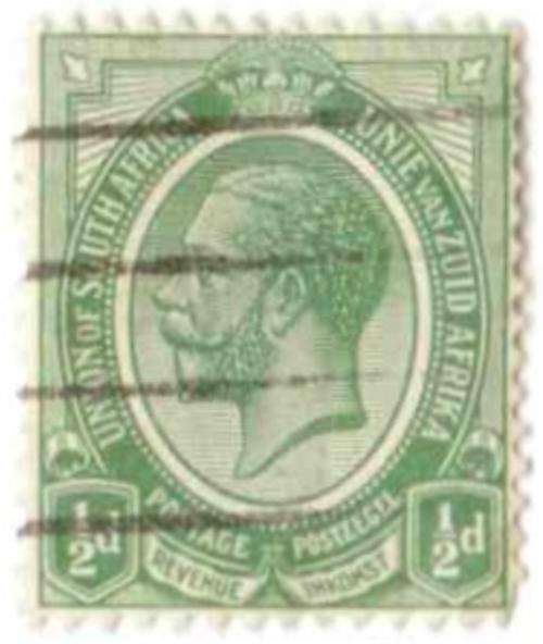 1913, King George V, "COILS", 1/2d , hinged, VFU