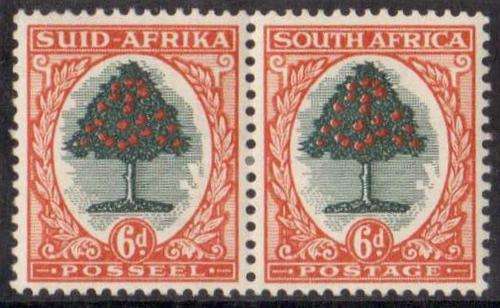 SA, Union, 6d, Pair of 2, MM