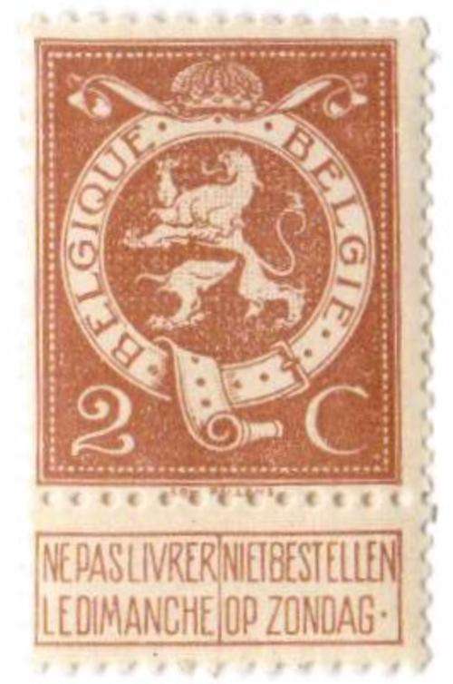 Belgium, 2 centime, MM