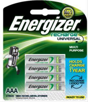 ENERGIZER RECHARGE 700mAh AAA - 4 PACK
