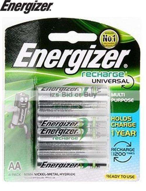 Energizer Rechargeable AA Batteries 1500mAh - Pack of 4