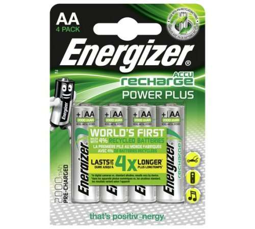 ENERGIZER RECHARGE 2300mAh AA - 4 PACK
