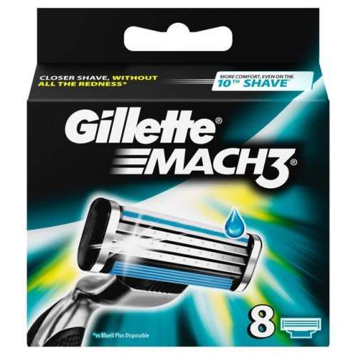 Gillette Mach 3 Razers 8 Pack ( SPECIAL!! )