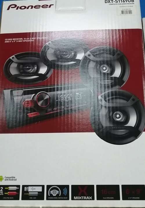 Pioneer Combo Radio + 6x9 Speakers + Front Speakers