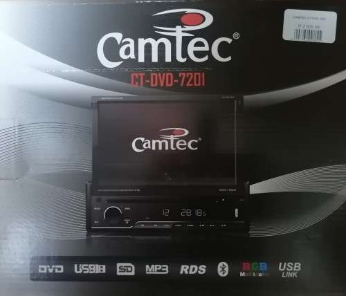 Camtec CT-DVD-7201 7 inch In-dash Motorized DVD USB Mp3 Aux