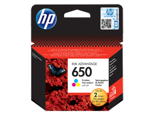 HP 650 Colour Ink