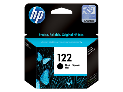 HP 122 Original Black Ink Cartridge