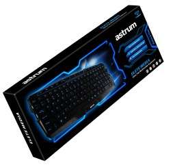 Astrum Elete Media Full Multimedia Keyboard Wired Blue LED