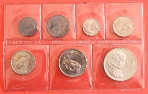 1968 UNC Suid Afrika Coin Mint Pack Silver R1.00 (Afrikaans)